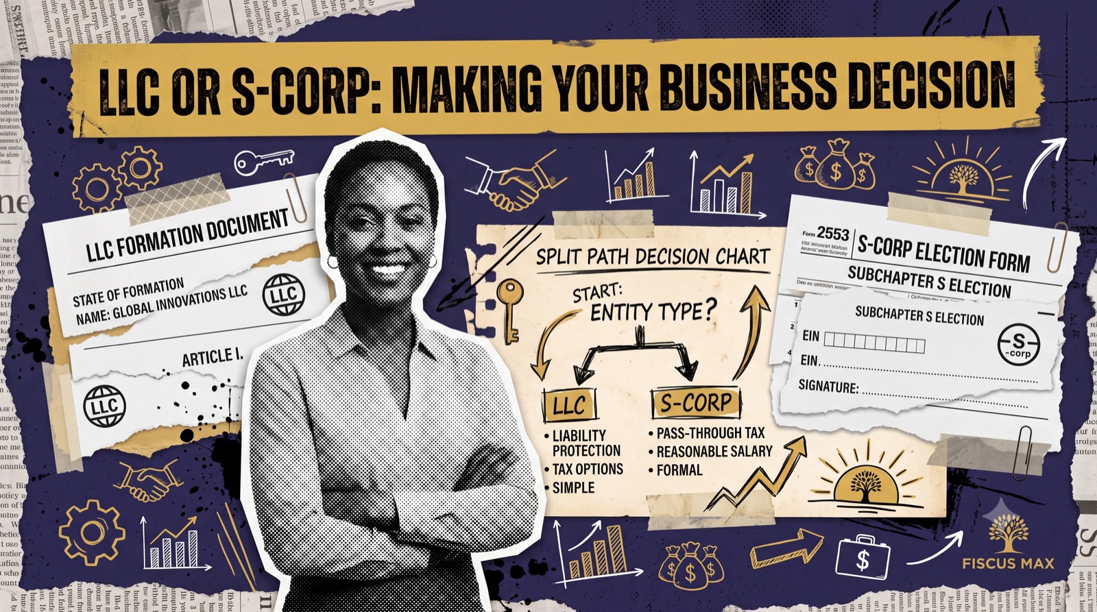 S-Corp vs LLC: Tax Trade-offs Explained